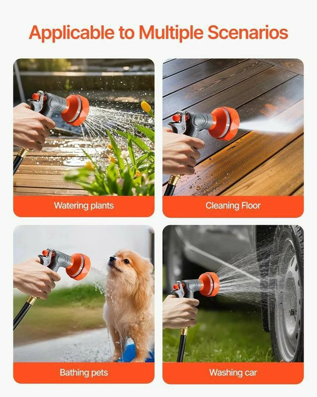 🌿 Retractable Garden Hose Reel — Tangle-Free, Effortless Watering System